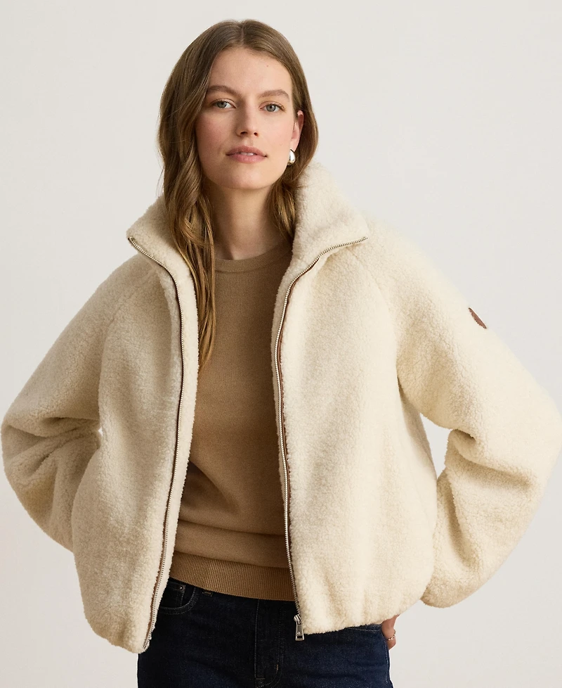Lauren Ralph Women's Sherpa Puffer Coat