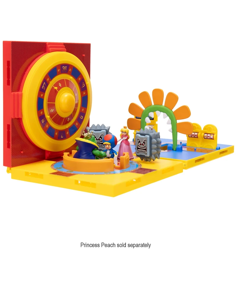 Super Mario Gateway Galaxy Interactive 2-Piece Diorama Set, Ages 3+