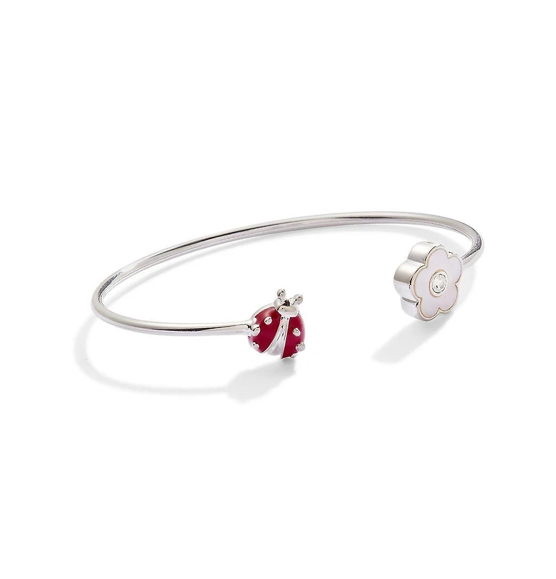 Alex and Ani Ladybug and Daisy Flex Cuff