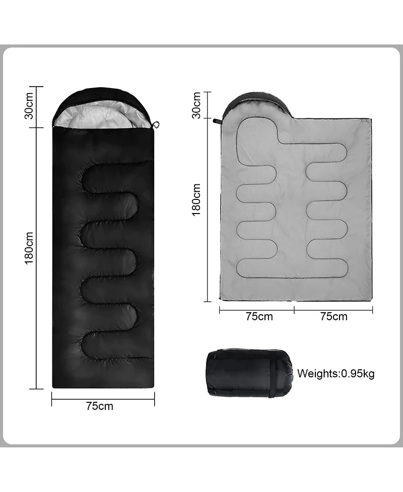 Piscifun Lightweight Waterproof Adult Camping Sleeping Bag Portable For Hiking Travel Outdoor Use