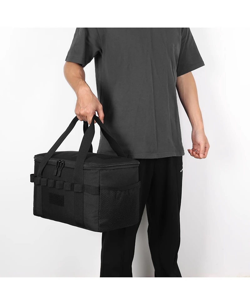 Piscifun 14L Camping Cookware Organizer Tote Bag Foldable Utility Storage Trunk