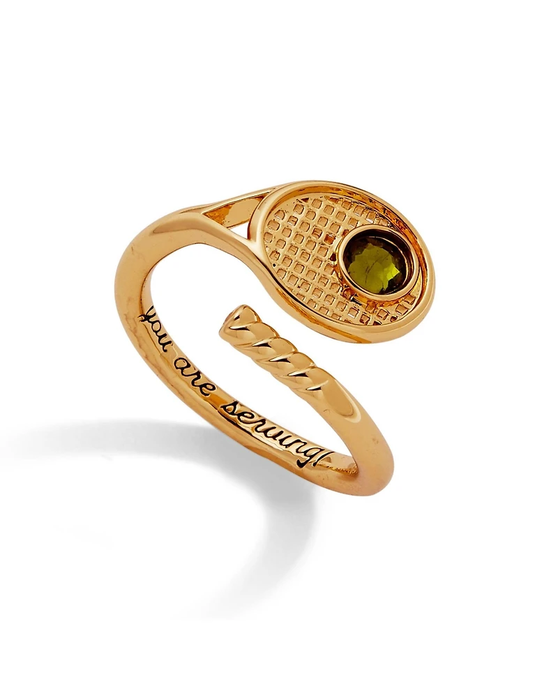 Alex and Ani Tennis Racket 'You Are Serving' Wrap Ring