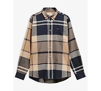 Barbour Men's Dunoon Tailored-Fit Tartan Button-Down Twill Shirt