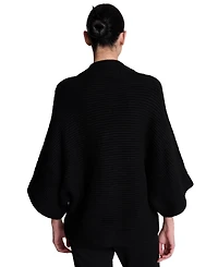 Kenneth Cole Women's Dolman-Sleeve Full-Zip Cardigan Sweater