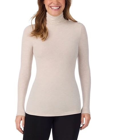 Cuddl Duds Women's Softwear with Stretch Long-Sleeve Turtleneck Top