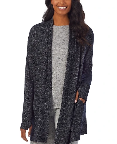 Cuddl Duds Women's SoftKnit Sweater-Knit Long-Sleeve Wrap