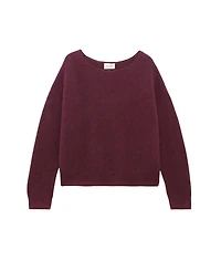 Hush Women's Bryony Slash Neck Ribbed Jumper