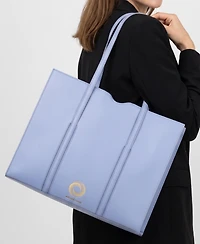 Aranyani Akshaya 16 Italian Leather Tote Bag with 24K Gold Monogram