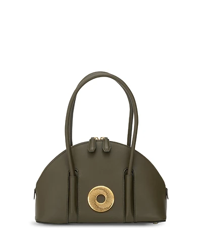 Aranyani Kiko Monogram Medallion Top-Handle Bag