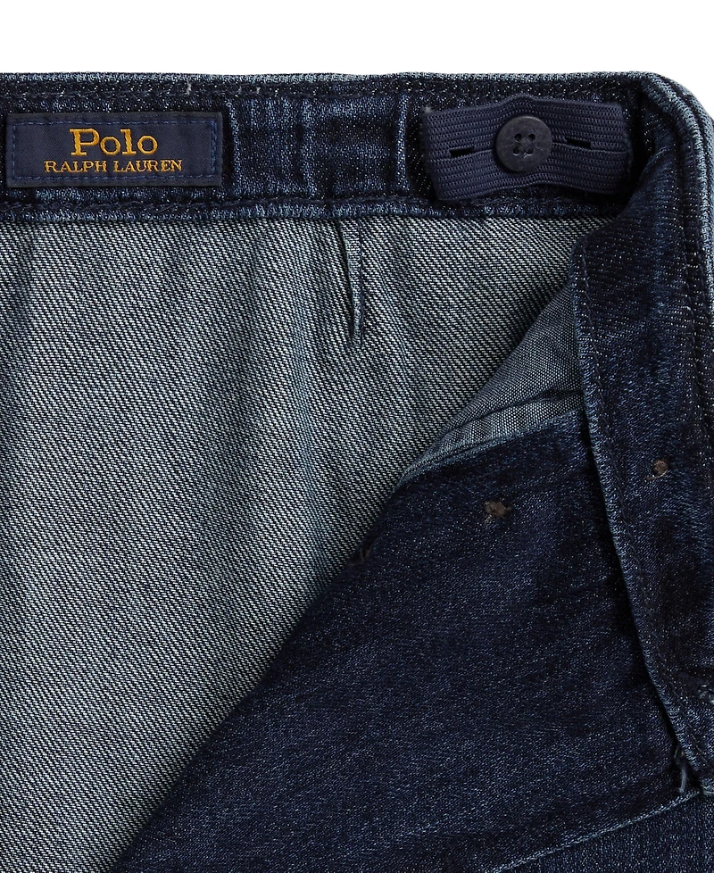Polo Ralph Lauren Girls' 2T-6X Denim Wrap Skirt