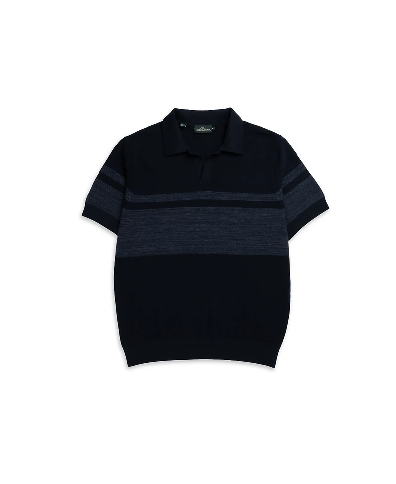 Rodd & Gunn Men's Mount Albert Cotton Knitted Polo Shirt