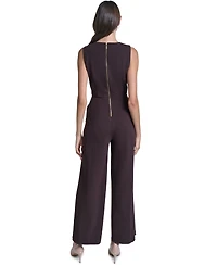 Calvin Klein Women's Sleeveless X-Front Jumpsuit