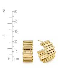 And Now This Stacked Hoop Earrings