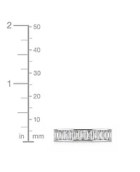 And Now This Cubic Zirconia Silver Plated Band Ring, Macy's Exclusive