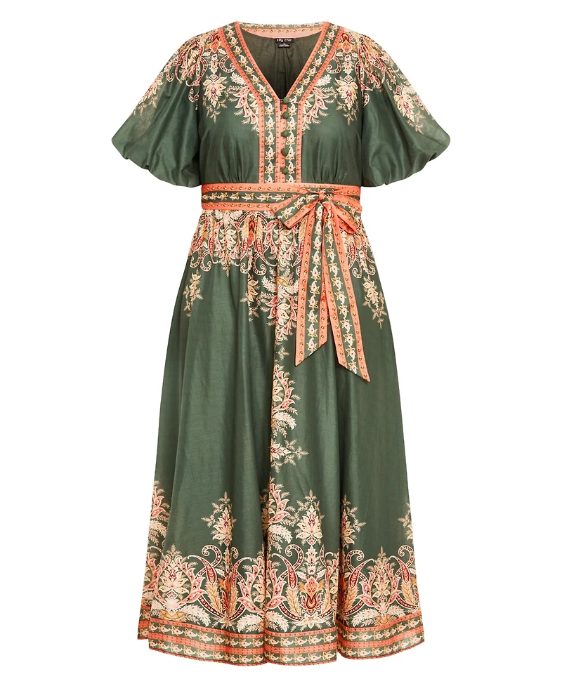 City Chic Women's Higher Love Maxi Dress