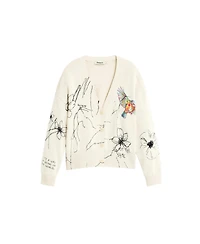 Desigual Women's Floral print cardigan