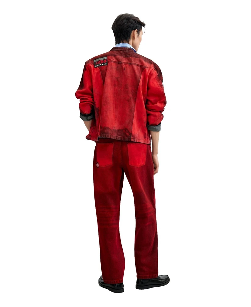 Desigual Men's Two-tone racing jacket
