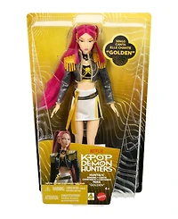 Kpop Demon Hunters Mira Huntr/X 12.75" Singing Fashion Doll with 5 Posable Joints, Ages 4+