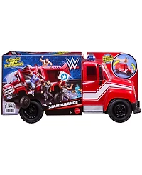 Wwe Slambulance 14-Piece Breakaway Playset, Ages 6+