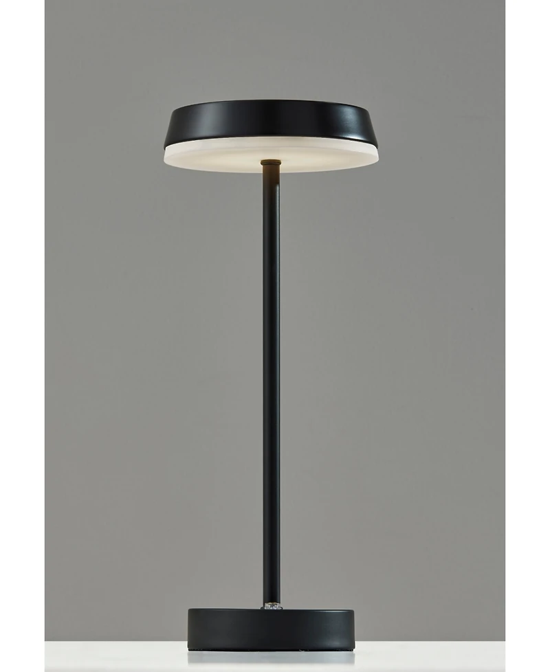 Adesso 15" Metal Tommy Led Cordless Table Lamp
