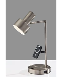 Adesso 19" Metal Rowe Supercharger Desk Lamp