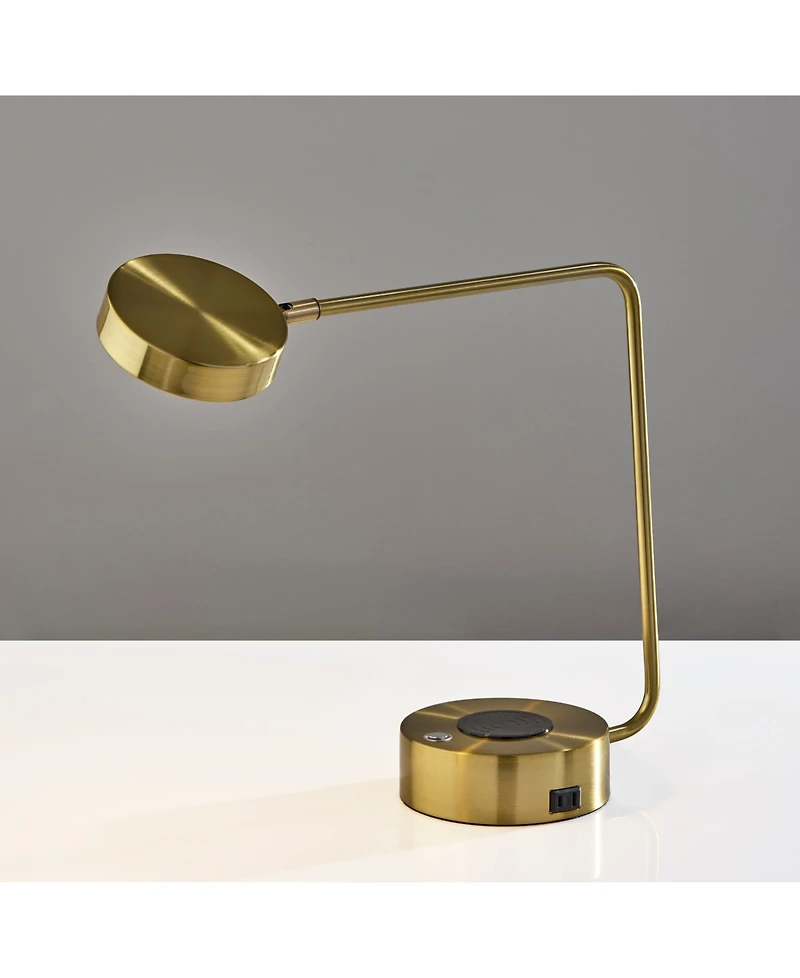 Adesso 15" Metal Viper Supercharger Led Desk Lamp