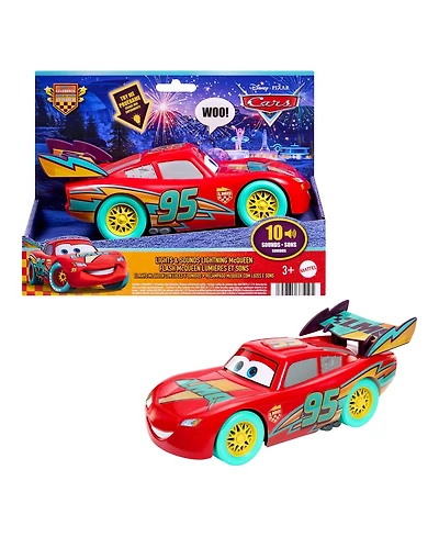 Cars Large-Scale Disney and Pixar Lightning McQueen Lights and Sounds Toy Vehicle