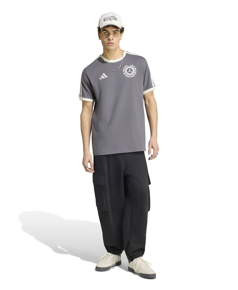 Adidas Men's Gray Mercedes-amg Petronas F1 Team Silver Arrows Icon Jersey