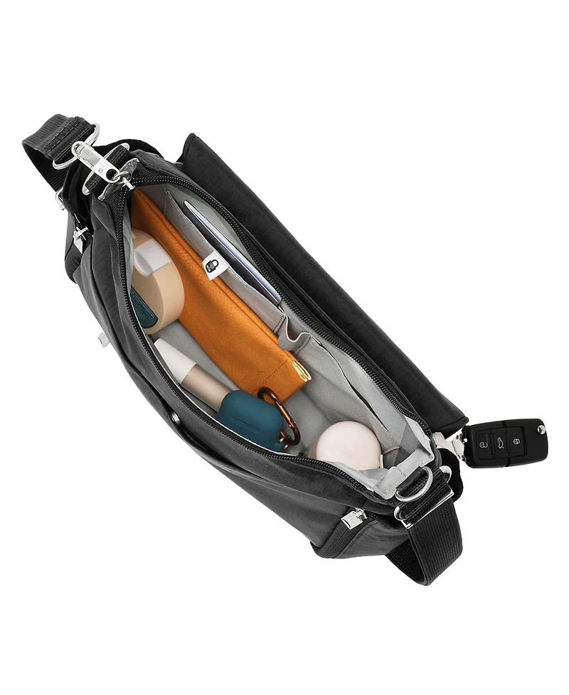 Baggallini Journey Anti-Theft Mini Hobo Handbag