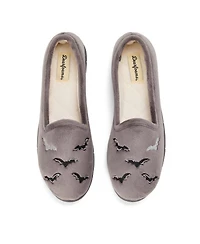 Dearfoams Women's Halloween Velour Closed Back Slippers