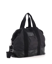 Pre-Owned Saint Laurent City Logo Tote Bag Nylon with Leather