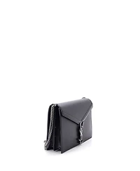 Pre-Owned Saint Laurent Small Cassandra Chain Shoulder Bag Leather