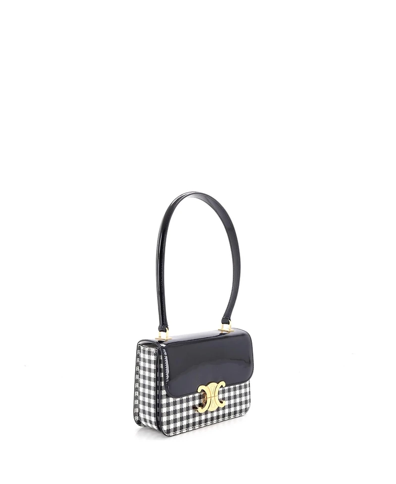 Pre-Owned Celine Teen Garance Bag Printed Patent