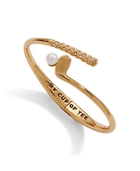 Alex and Ani Golf Club 'My Cup of Tee' Bypass Cuff Bracelet