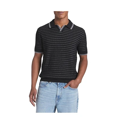 dkny Men's dyson sweater polo