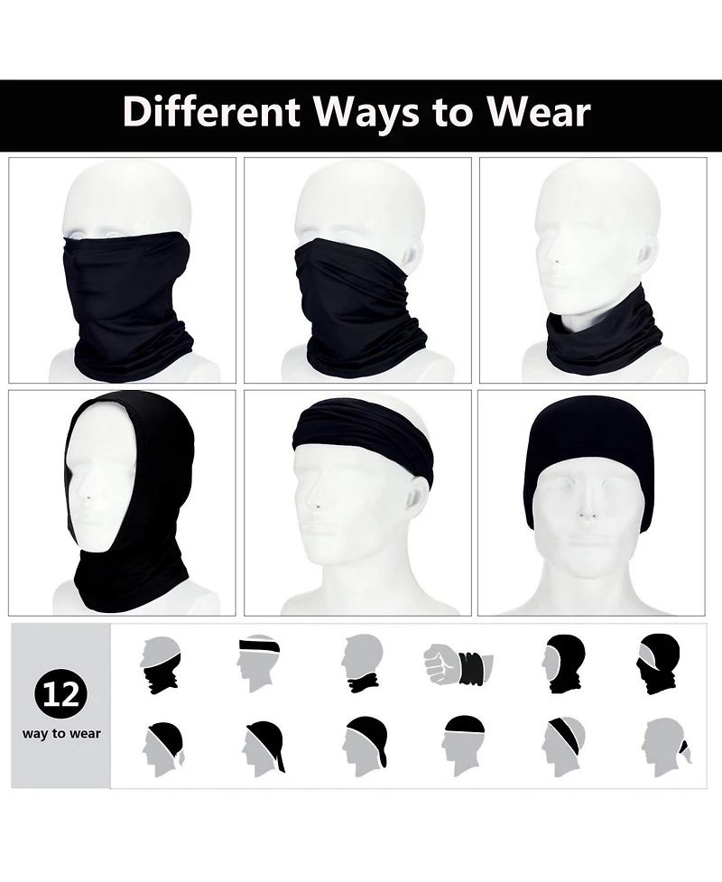 Piscifun Summer Uv Protection Neck Gaiter Face Mask Breathable Outdoor Sports Scarf Balaclava