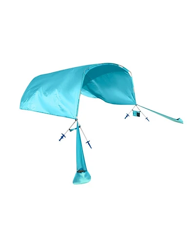 Sugift Wind Powered Beach Tent Portable Sun Shelter Canopy for Picnic