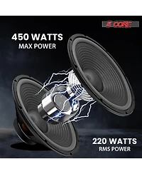 5 Core 15" Subwoofer Speaker 450W Max 8Ohm Replacement Audio Pa Dj Sub Woofer