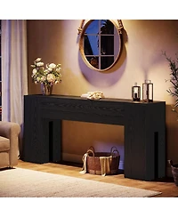Tribesigns 71-Inch Long Console Table, Farmhouse Sofa