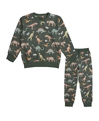 Sweet Wink Baby Boys Dinosaurs Rock Sweatshirt and Jogger Set