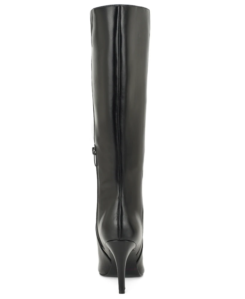 Nine West Women's Korin Pointed Toe Tall Dress Boots