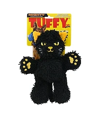 Mighty Microfiber Ball Med Cat Black 2 Pack, Durable Squeaky Halloween Dog Toy