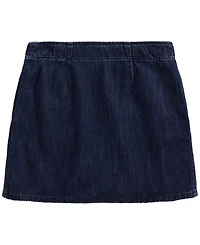 Polo Ralph Lauren Girls' 7-16 Denim Wrap Skirt
