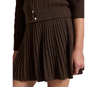 Polo Ralph Lauren Girls' 7-16 Cotton Cardigan and Skirt