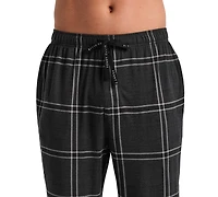 Perry Ellis Portfolio Men's Deluxe Touch Plaid Sleep Pants