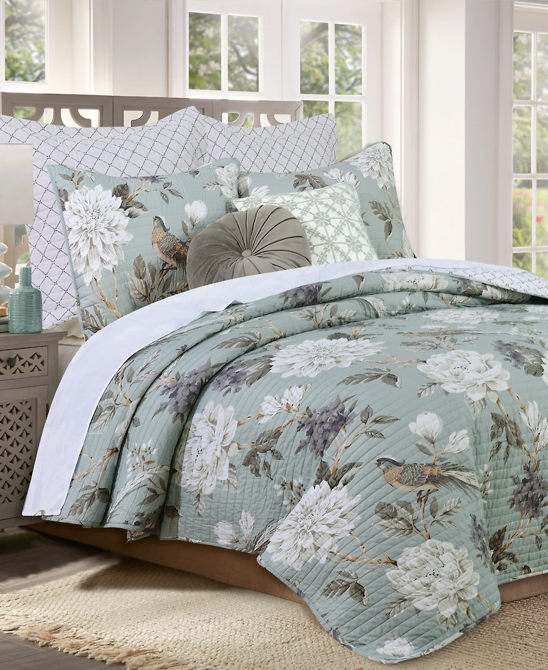 Levtex Home Belvedere Reversible 2-Piece Quilt Set, Twin/Twin Xl