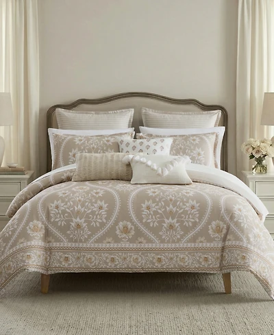 Levtex Home Camellia Textured 3-Piece Duvet Set, King/California King