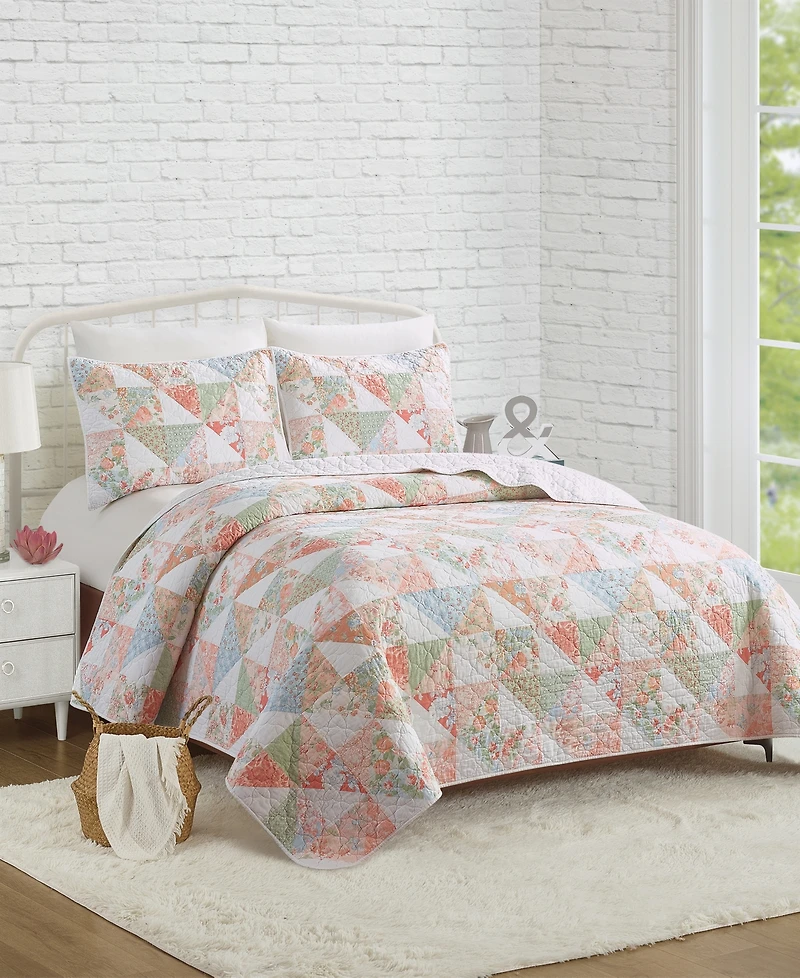 Modern Heirloom Coventry Pieced 3-Piece Quilt Set