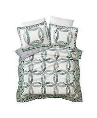 Modern Heirloom Felicity Wedding Ring Pieced 3-Piece Quilt Set