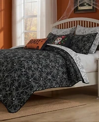 Greenland Home Fashions Spinderella Jacquard-Woven -Piece Coverlet Set